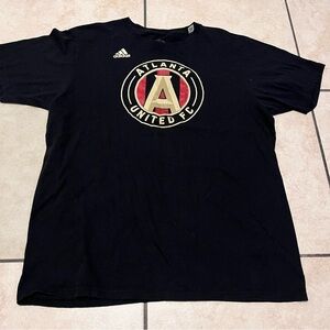 Atlanta United FC MLS Adidas Men's Short Sleeve T-Shirt‎ Size L